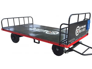 Open Airport Baggage Trailer